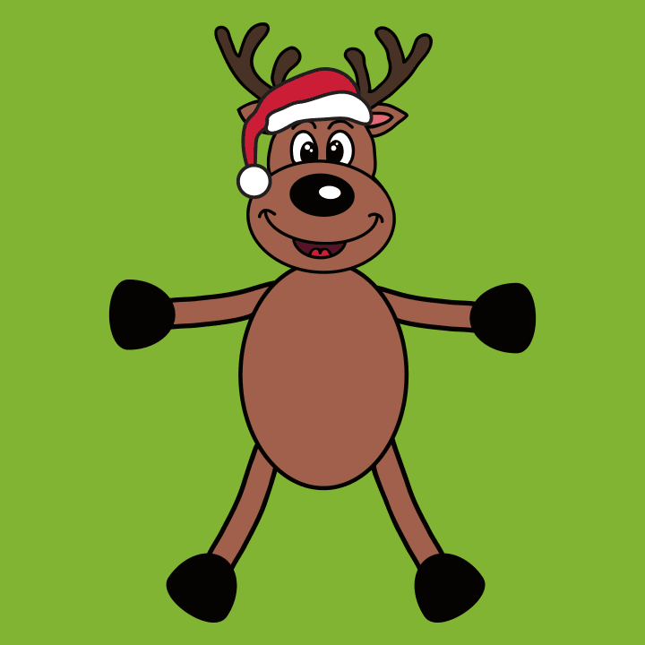 Christmas Reindeer Stoffen tas 0 image