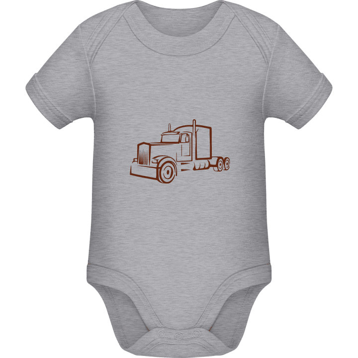 Heavy Truck Baby romperdress contain pic