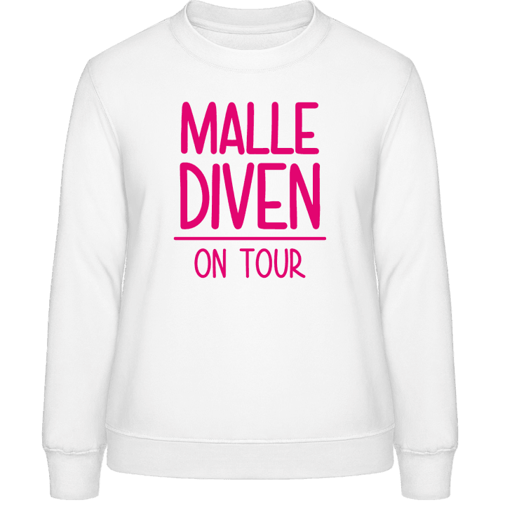 Malle Diven on Tour Sweatshirt til kvinder 0 image