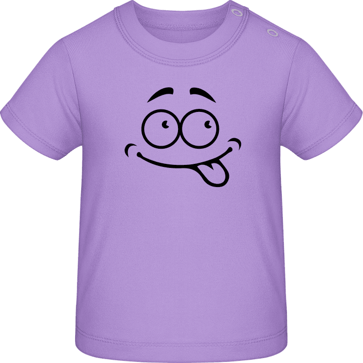 Smiley Tongue T-shirt för bebisar contain pic