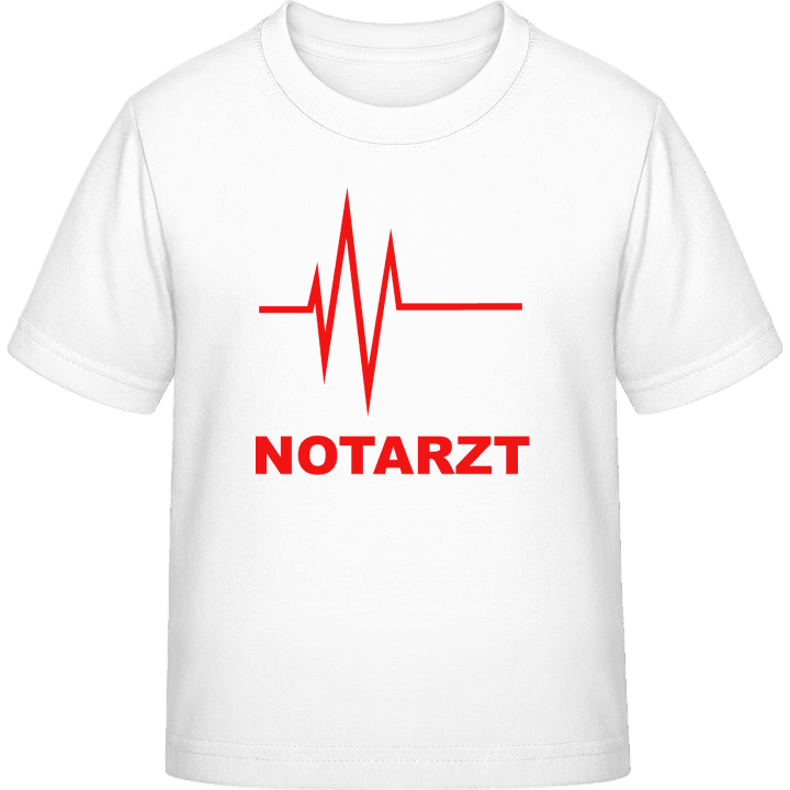 Notarzt Herzschlag T-skjorte for barn contain pic