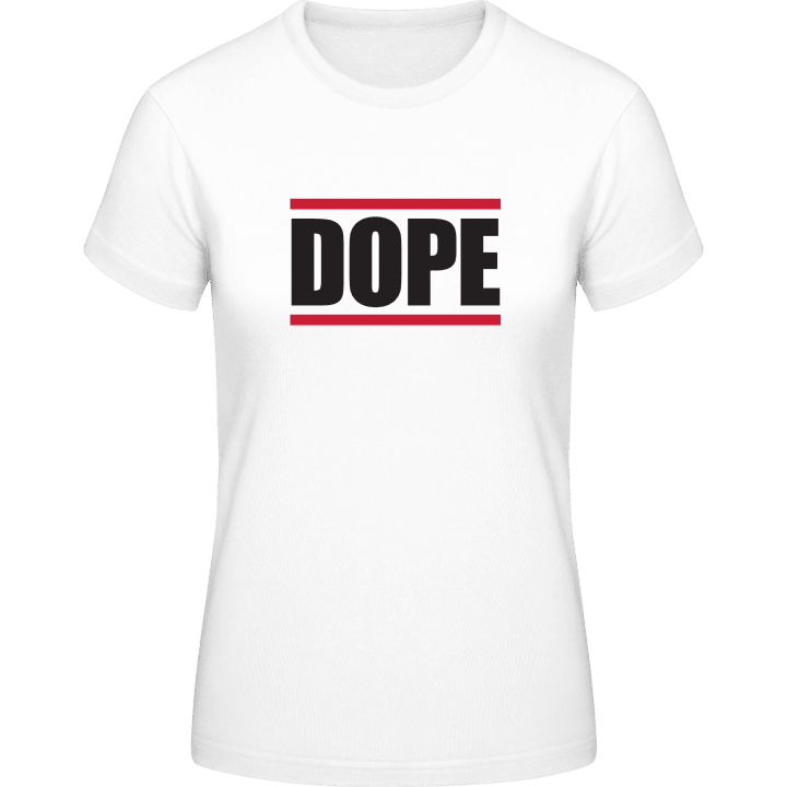 DOPE Logo T-shirt pour femme contain pic
