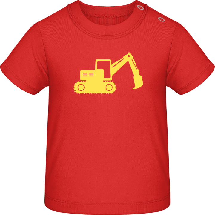 Excavator silhouette Baby T-Shirt contain pic