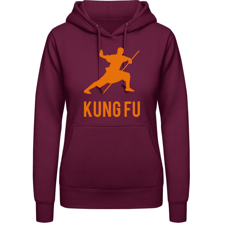 Kung Fu Fighter Women Hoodie contain pic