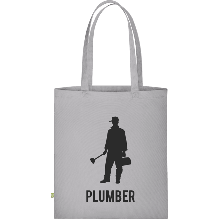Plumber Logo Stofftasche contain pic