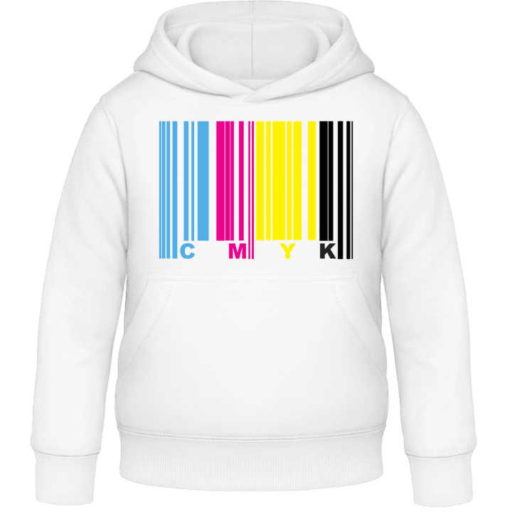 CMYK Barcode Kids Hoodie contain pic