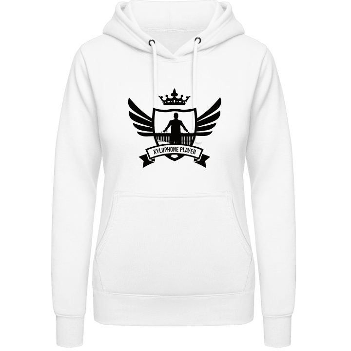 Xylophone Player Winged Women Hoodie contain pic