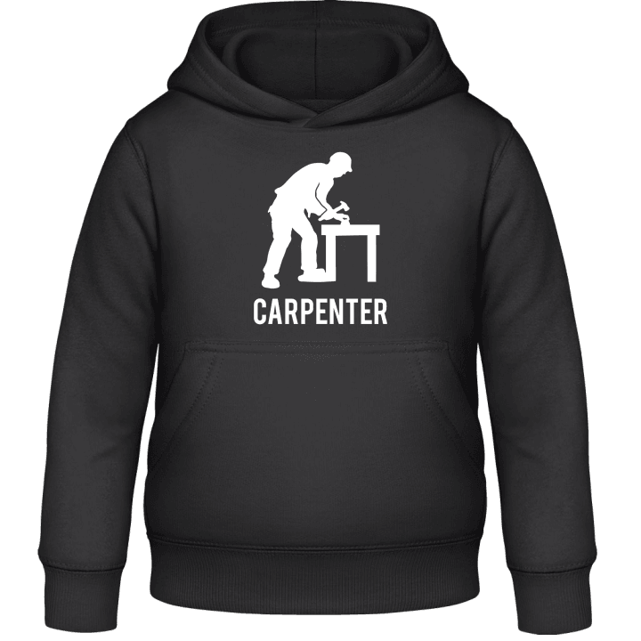 Carpenter working Sudadera para niños contain pic