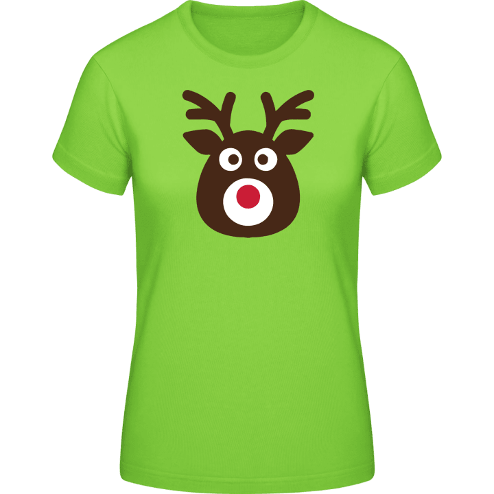 Red Nose Reindeer Rudolph Vrouwen T-shirt 0 image