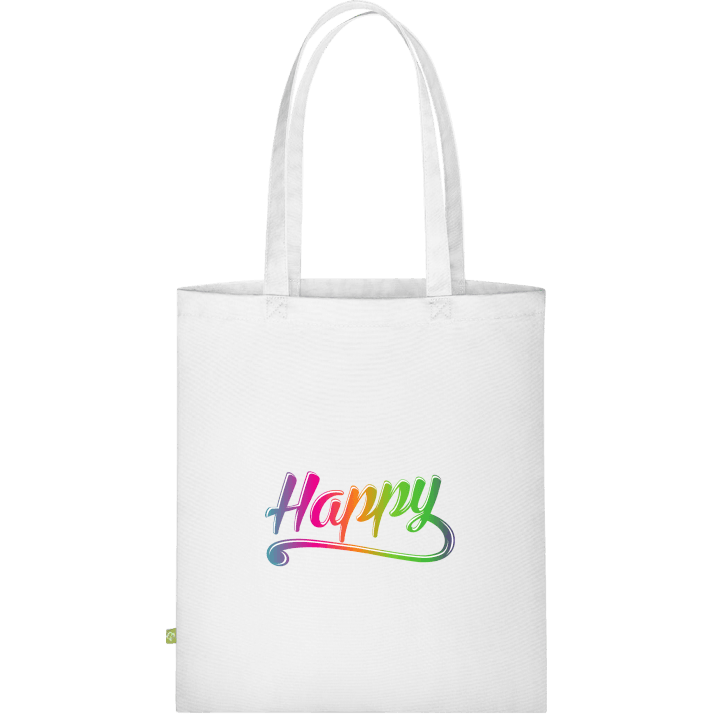 Happy Logo Väska av tyg contain pic