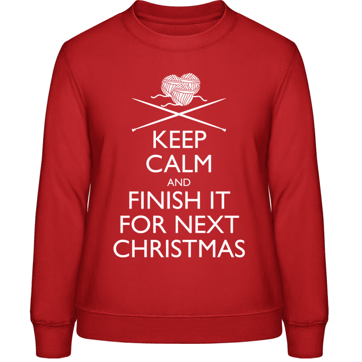Finish It For Next Christmas Vrouwen Sweatshirt 0 image