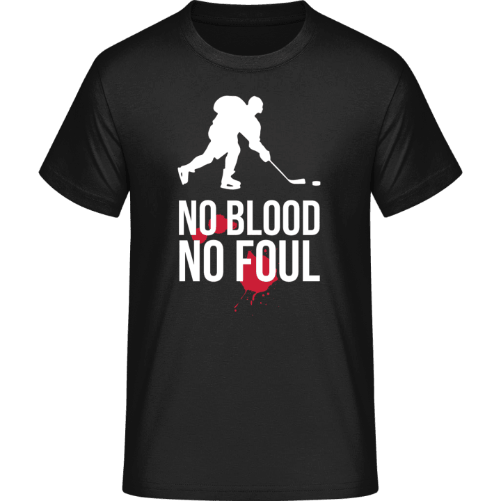 No Blood No Foul Silhouette T-Shirt 0 image