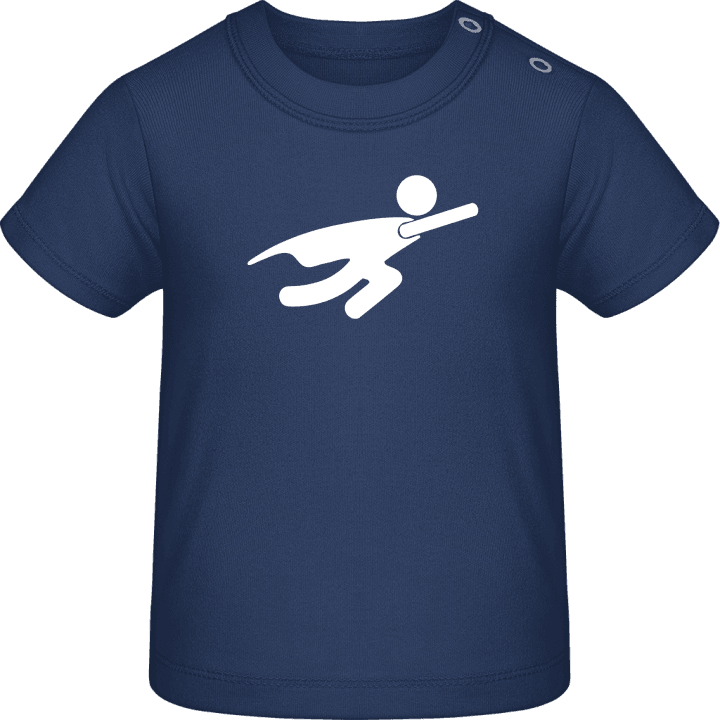 Flying Superhero T-shirt för bebisar contain pic