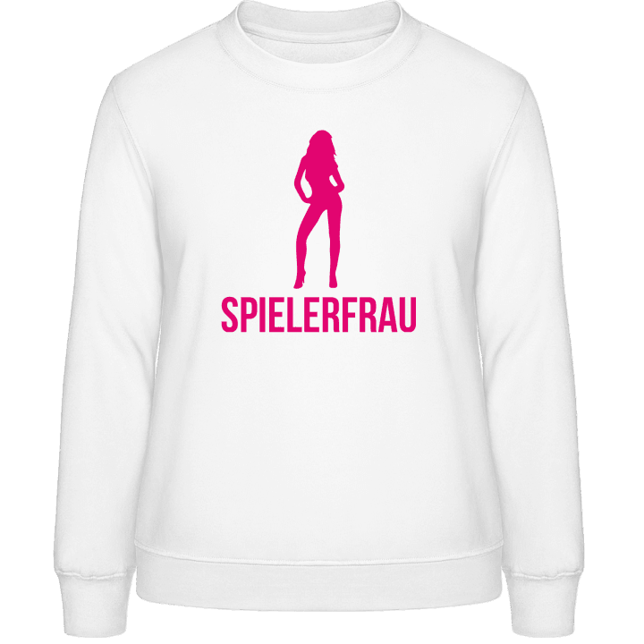 Spielerfrau Sweatshirt för kvinnor contain pic