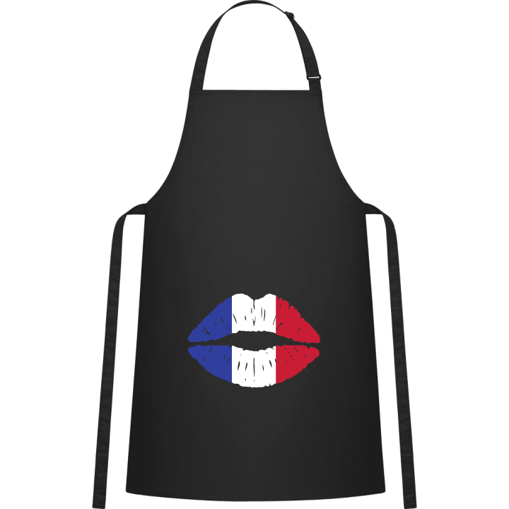 French Kiss Flag Kitchen Apron contain pic