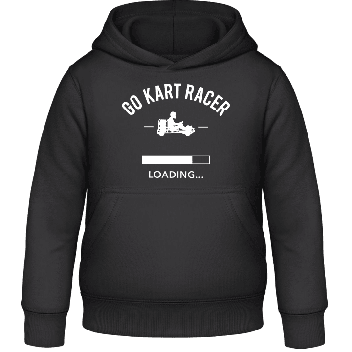 Go Kart Racer loading Kids Hoodie contain pic