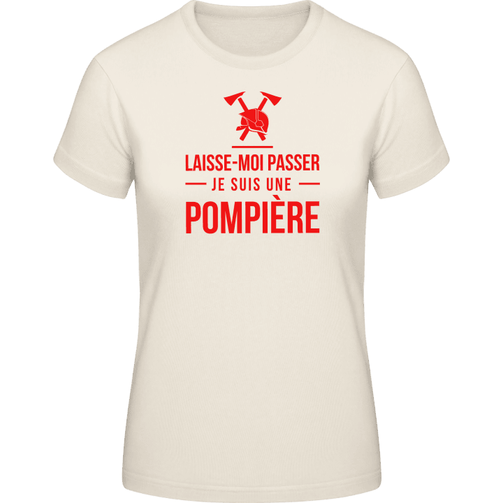 Laisse-Moi Je Suis Une Pompière T-shirt til kvinder 0 image