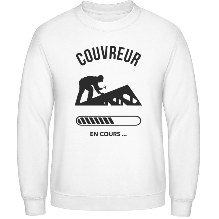 Couvreur en cours Sweatshirt contain pic
