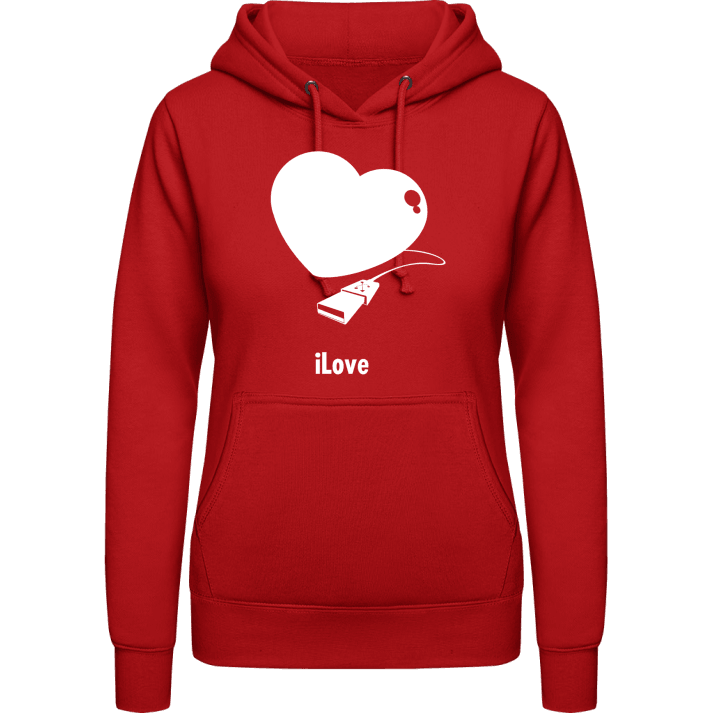 iLove Vrouwen Hoodie contain pic
