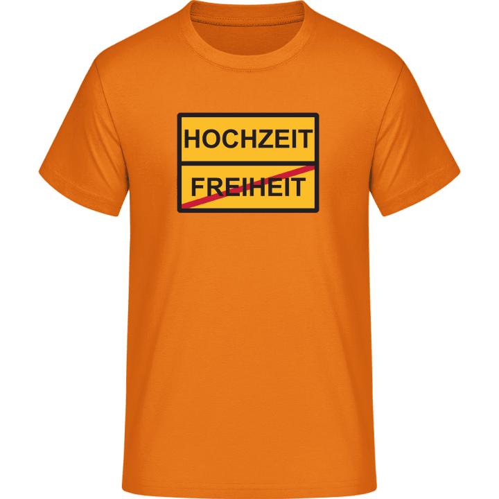 Freiheit Hochzeit Schild T-Shirt 0 image