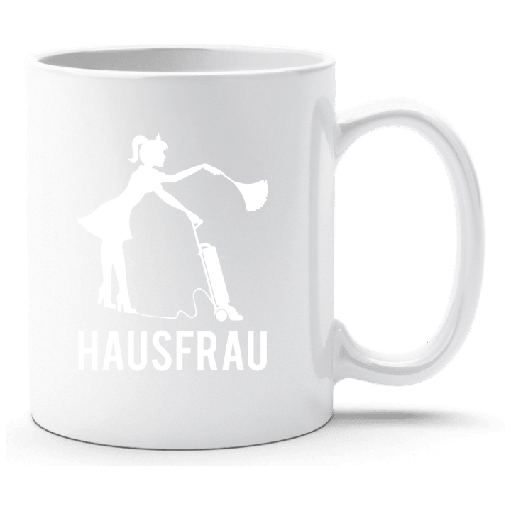 Hausfrau Silhouette Taza 0 image