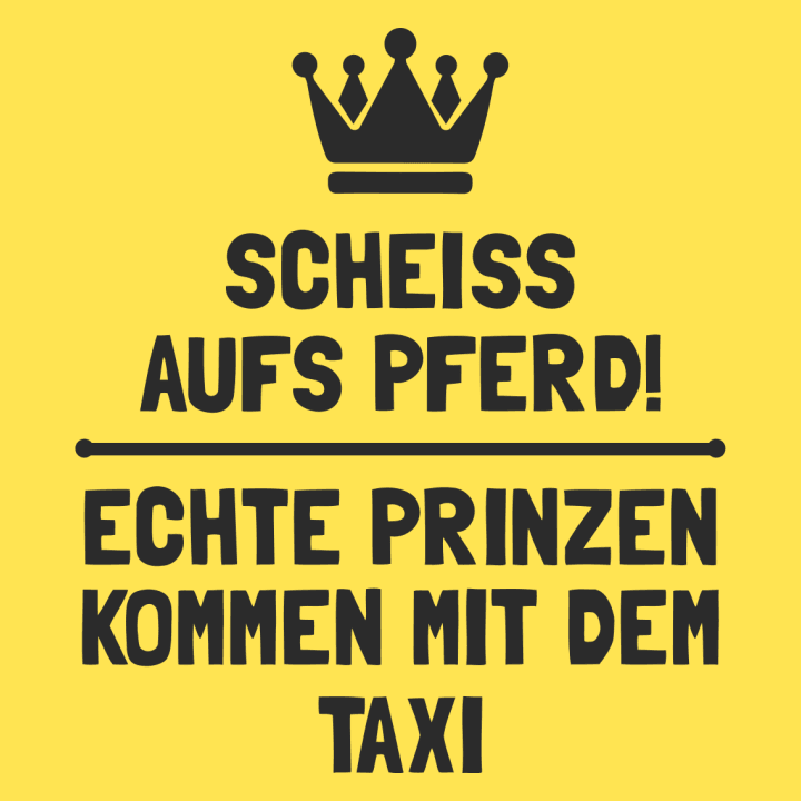 Echte Prinzen kommen mit dem Taxi Frauen Kapuzenpulli 0 image