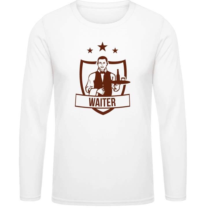 Waiter Coat Of Arms T-shirt à manches longues contain pic