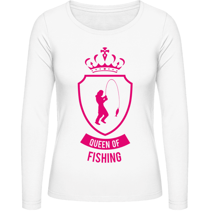 Queen of Fishing Frauen Langarmshirt 0 image