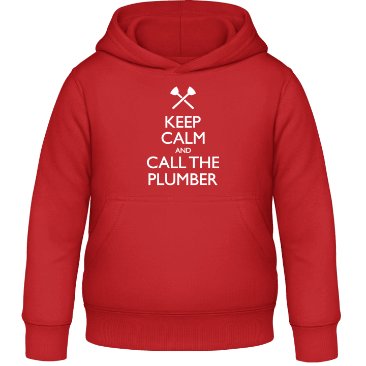 Keep Calm And Call The Plumber Kinder Kapuzenpulli contain pic