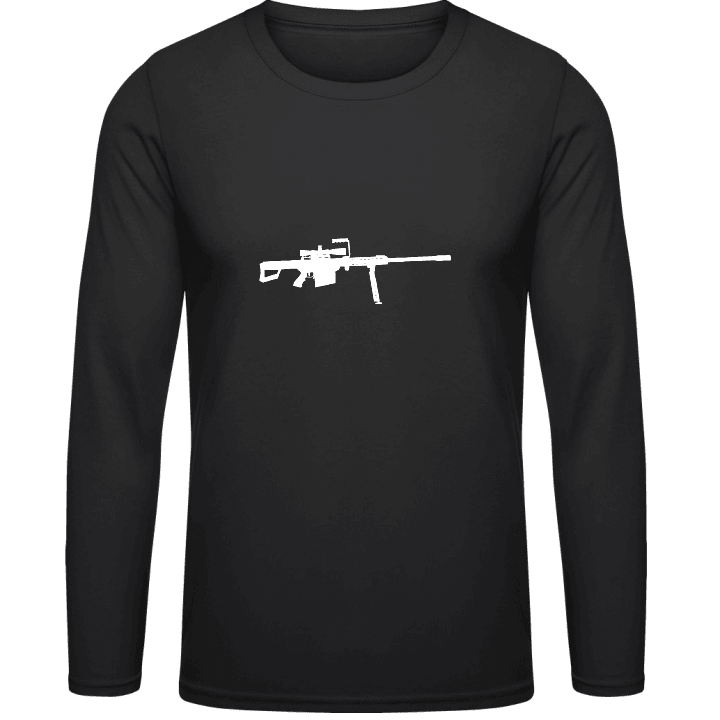Machine Gun Weaponry Long Sleeve Shirt 0 image