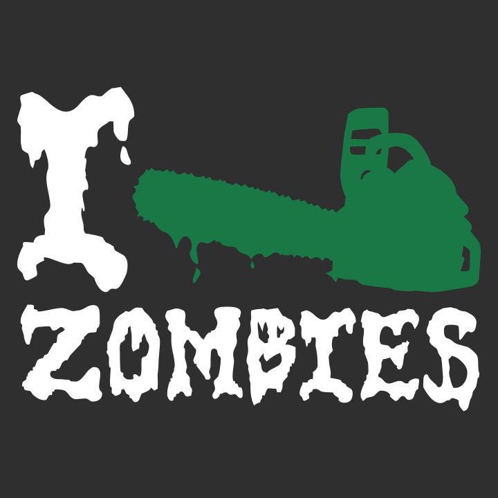 I Love Zombies T-shirt til kvinder 0 image