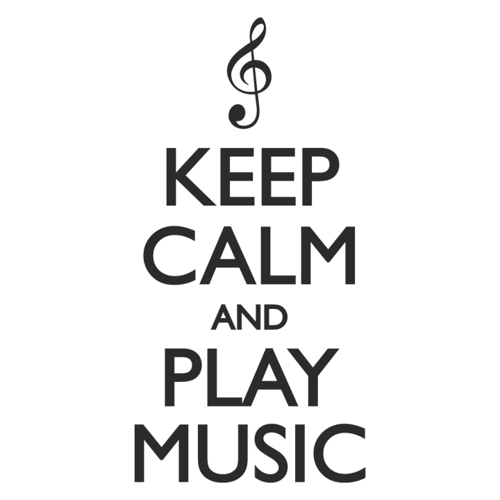 Keep Calm and Play Music Sweat à capuche 0 image