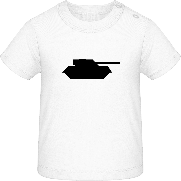 Tank Silouhette Baby T-Shirt contain pic