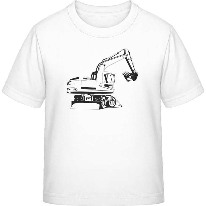 Excavator Detailed Kids T-shirt contain pic