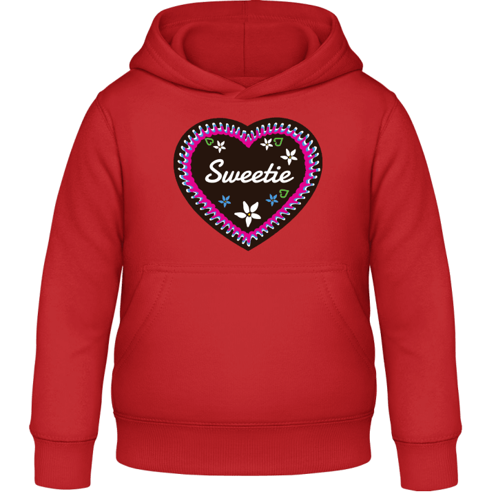 Sweetie Gingerbread heart Kids Hoodie contain pic