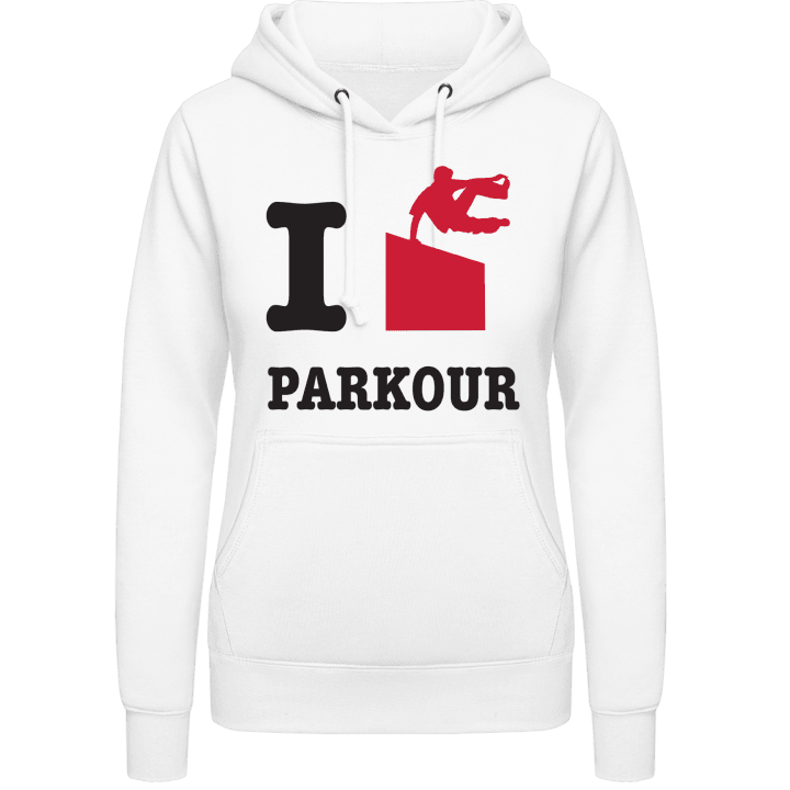 I Love Parkour Vrouwen Hoodie contain pic