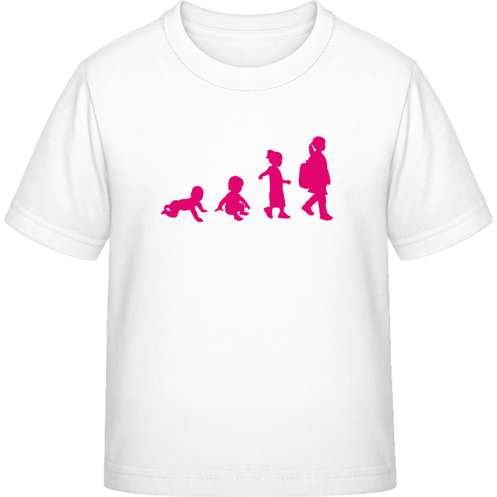School Girl Evolution T-skjorte for barn 0 image