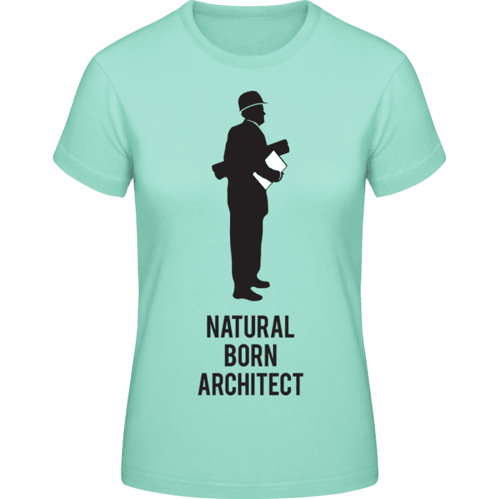 Natural Born Architect Vrouwen T-shirt contain pic