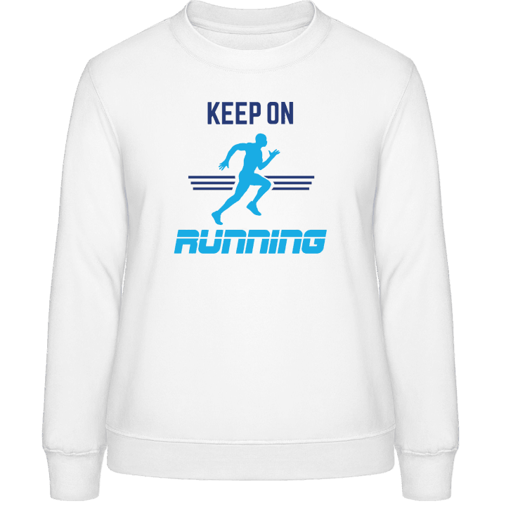 Keep On Running Sweat-shirt pour femme contain pic