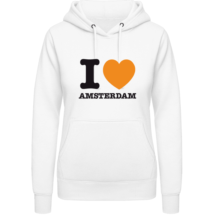 I Love Amsterdam Felpa con cappuccio da donna contain pic
