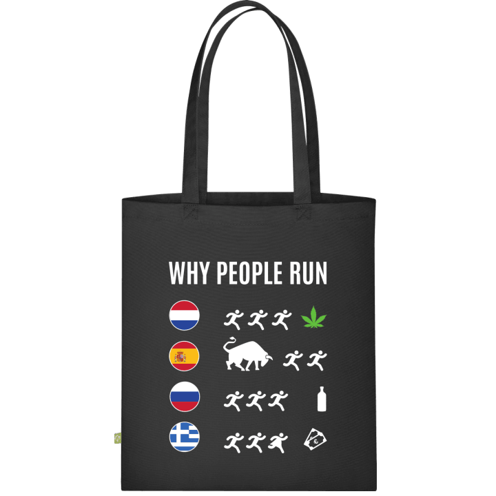Why People Run Part 2 Stofftasche 0 image