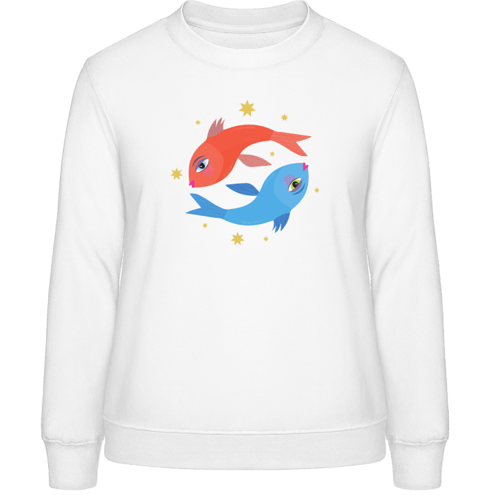 Zodiac Signs Pisces Sweatshirt för kvinnor 0 image
