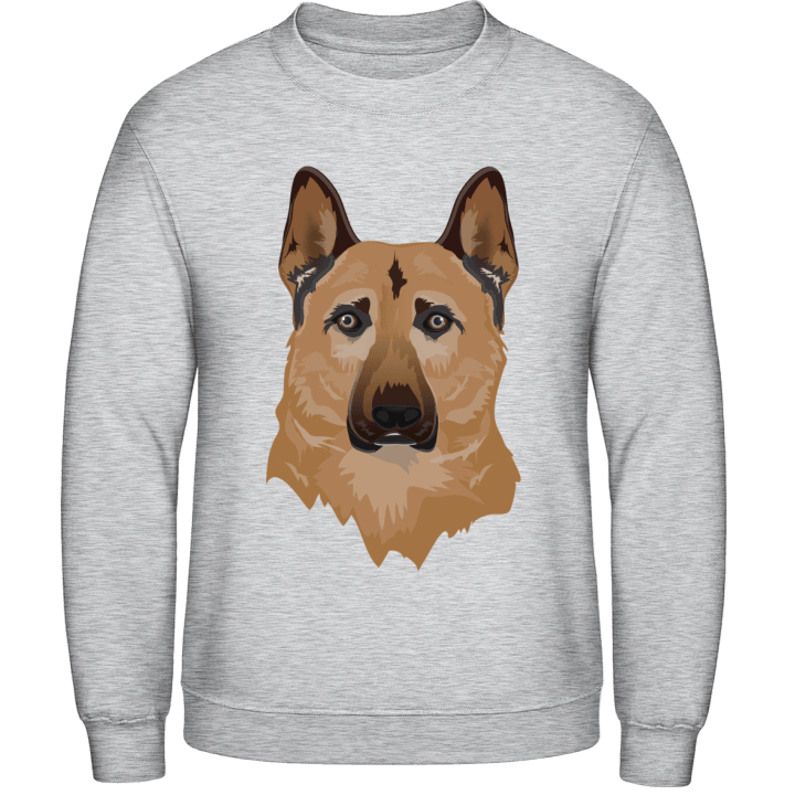 Deutscher Schäferhund Kopf Realistisch Sweatshirt 0 image