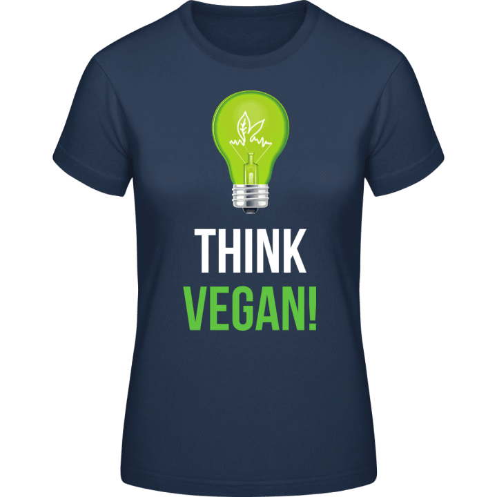 Think Vegan Logo Women T-Shirt 0 image