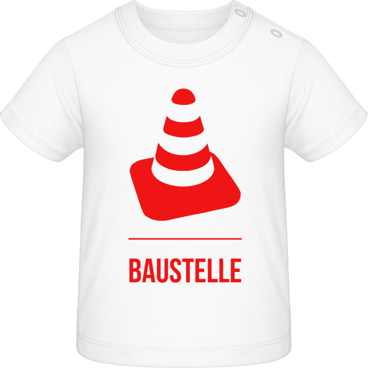 Baustelle Baby T-skjorte contain pic