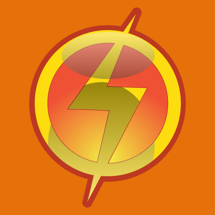 Superhero Flash Symbol T-skjorte 0 image