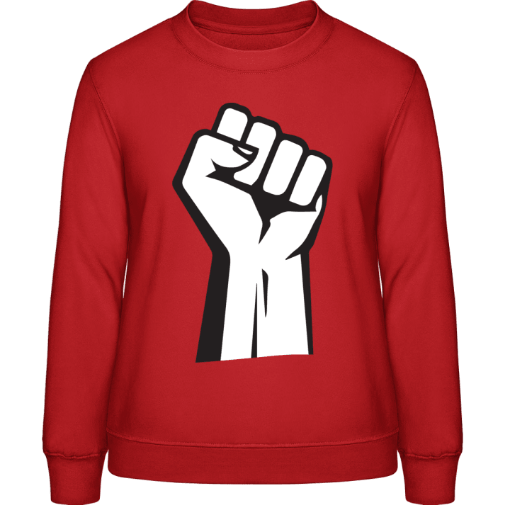Fist Revolution Vrouwen Sweatshirt contain pic