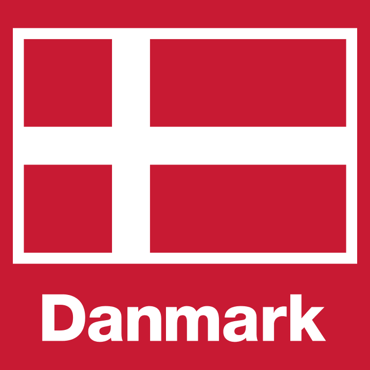 Danmark Flag Camisa de manga larga para mujer 0 image