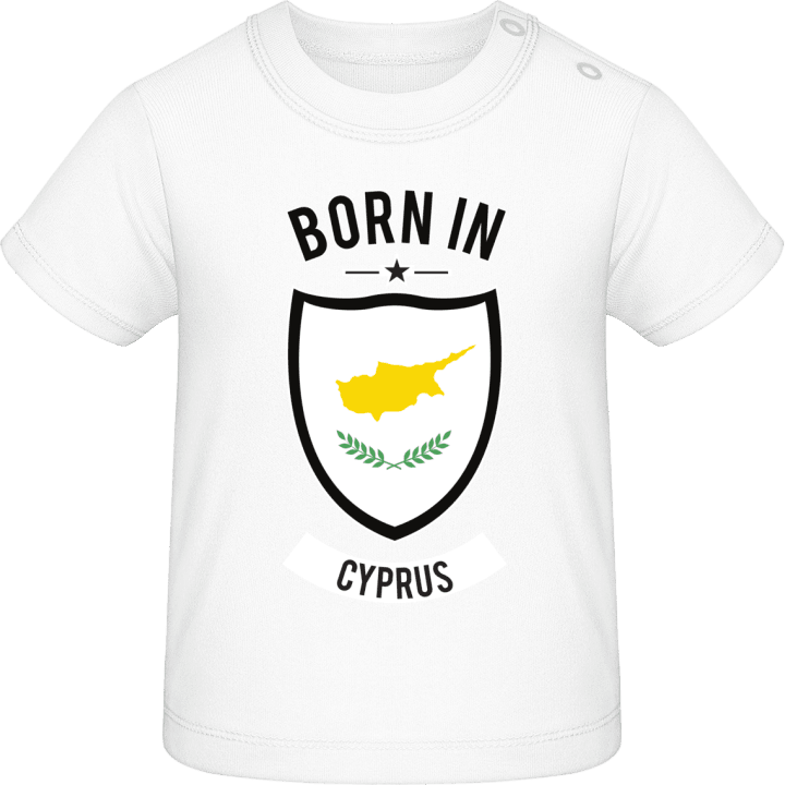 Born in Cyprus T-shirt för bebisar contain pic