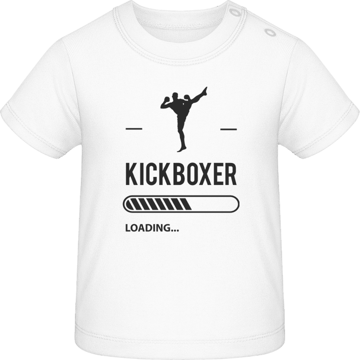 Kickboxer Loading Camiseta de bebé contain pic
